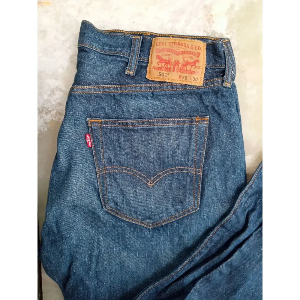 Men's Levis 501 Jeans 38x30